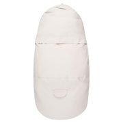 Down-Filled Baby Winter Footmuff – White / Beige, One Size