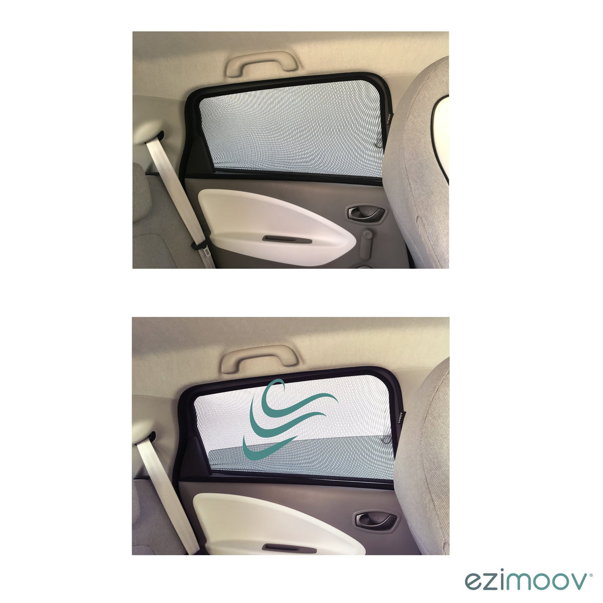 Ezimoov EZI Sun Socks – solskydd för bil, 2-pack S