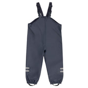 Kids’ Fleece-Lined Rain Jacket and Dungaree Set – Green and Blue
