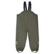 Kids’ Waterproof Rain Dungarees – Green