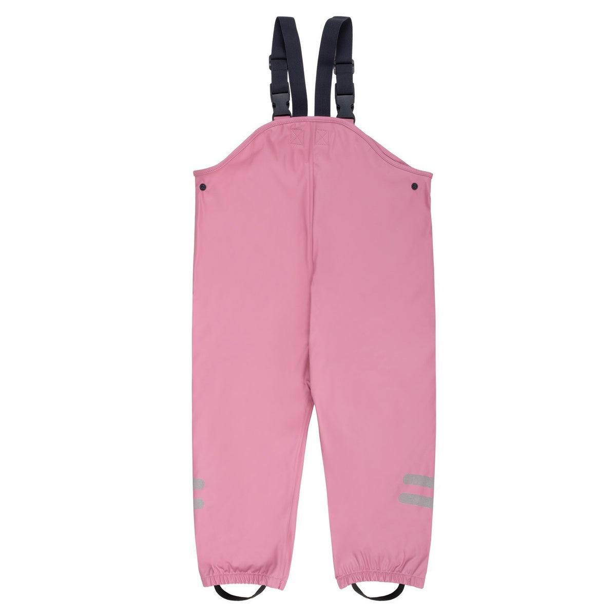 Kids’ Waterproof Rain Dungarees – Pink