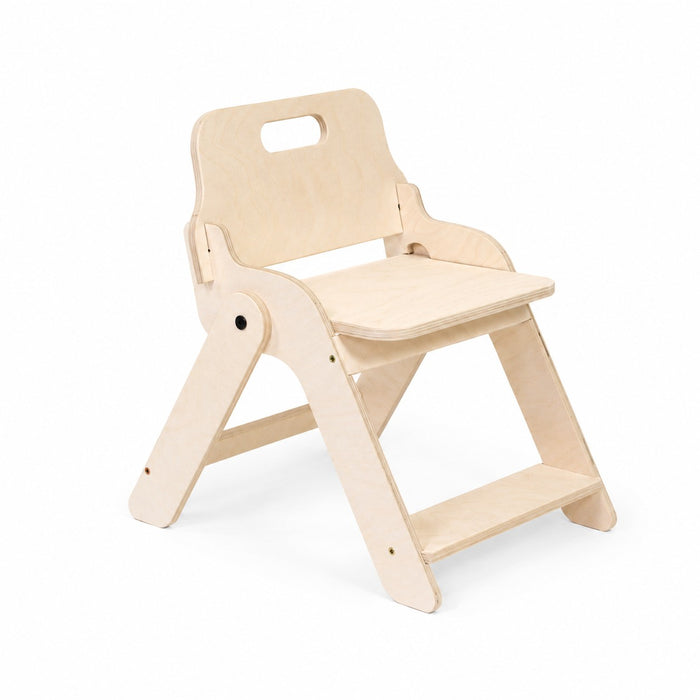 leg&go hopfällbar barnstol i björkplywood