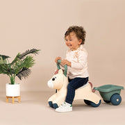 Little First Ride-On Pony with Trailer