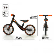 Lightweight Sporty Balance Bike for Toddlers