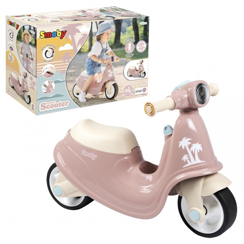 Retro Ride-on Scooter For Kids - Pink