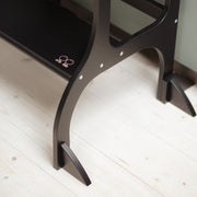 STEP'n'SIT® Convertible 2-in-1 Helper Tower/Table With Support Legs - Black