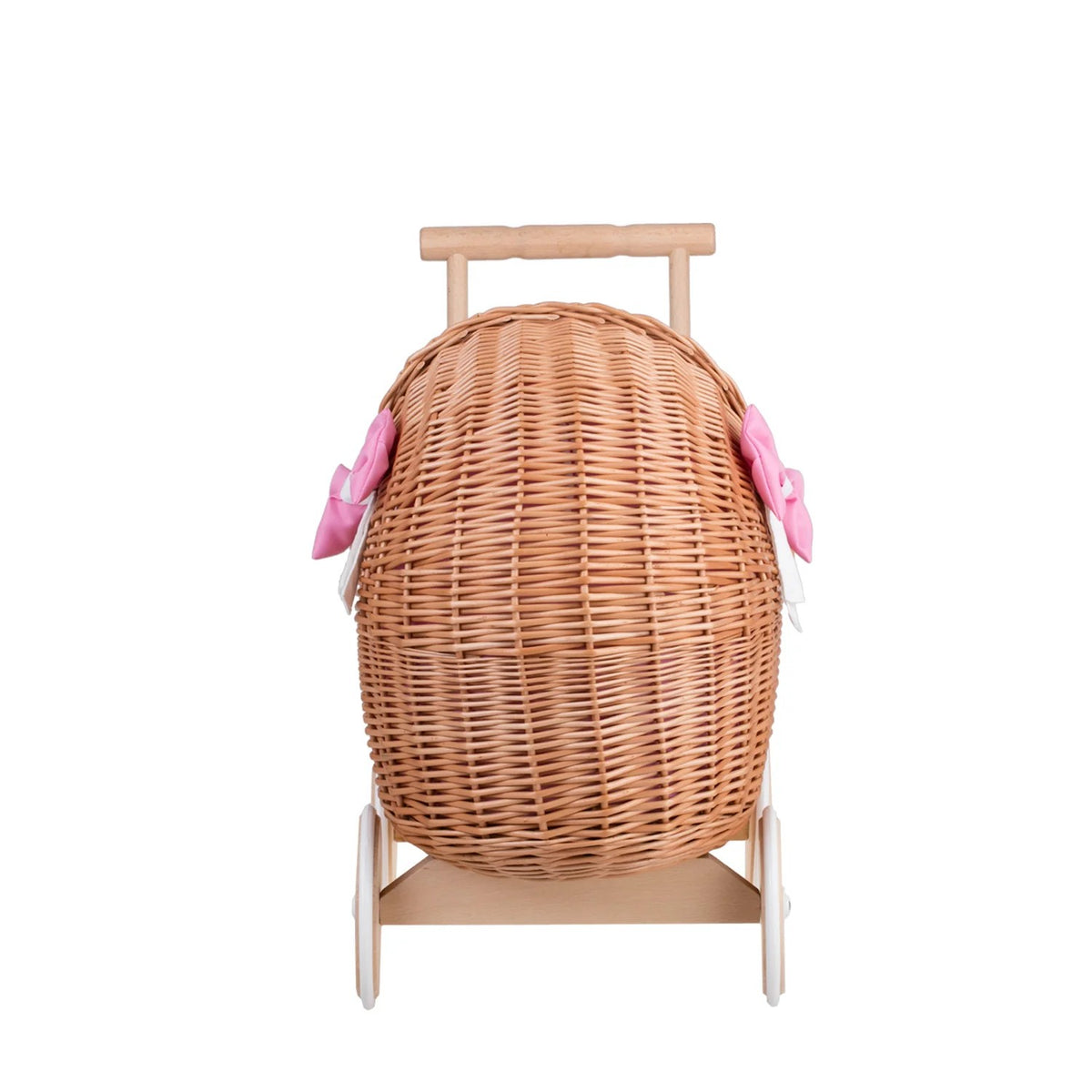Wicker Stories dockvagn Lili – rosa bäddset