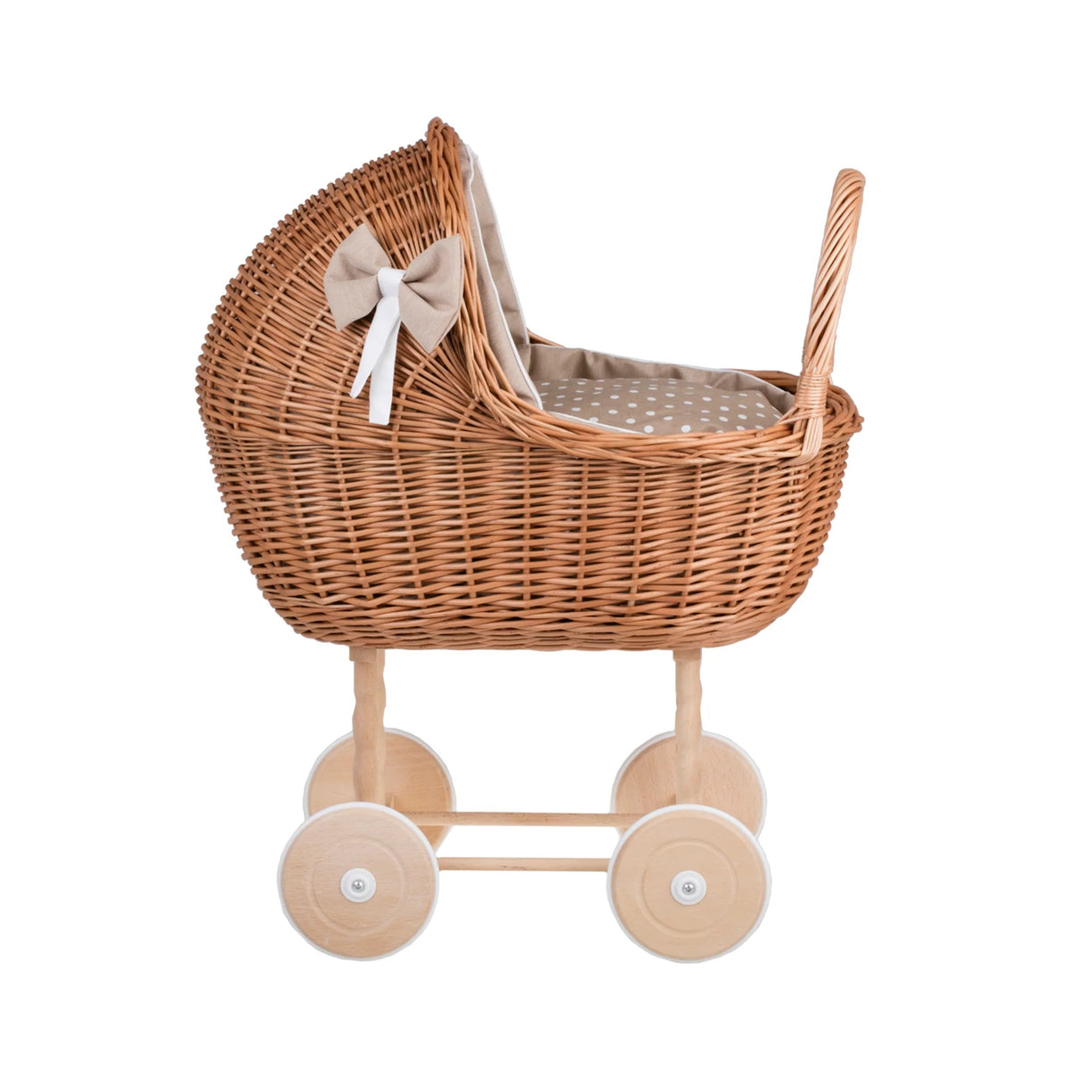 Wicker Stories dockvagn Lena – beige bäddset